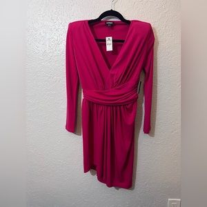 Express - Cocktail Dress Mini - Size S - Red - new